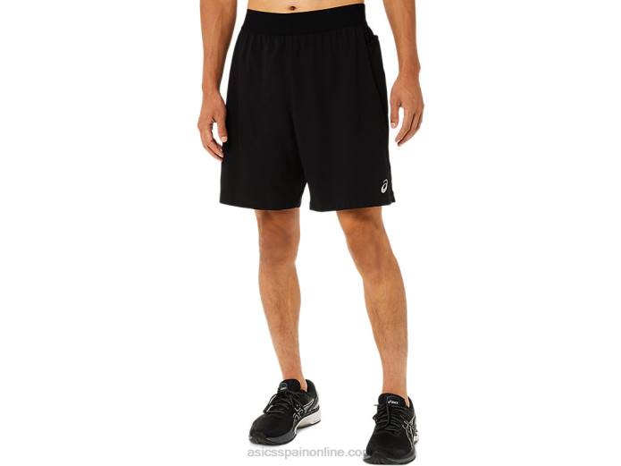 pantalón corto mezclador de 9 pulgadas para hombre Asics 4L681768 rendimiento negro