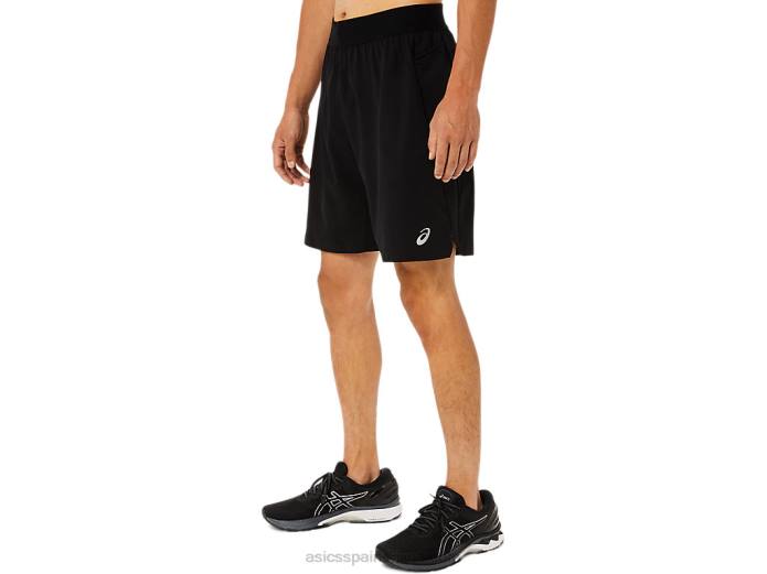 pantalón corto mezclador de 9 pulgadas para hombre Asics 4L681768 rendimiento negro