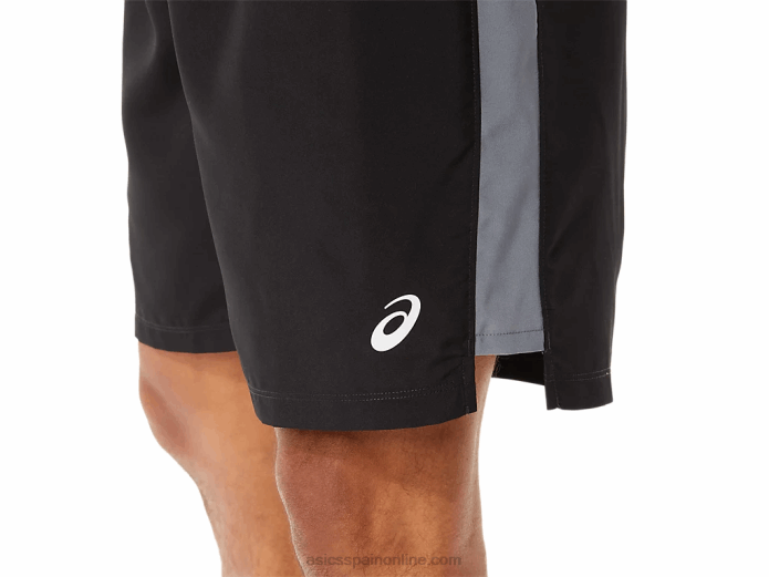 pantalones cortos de 7 pulgadas listos para usar para hombres Asics 4L681344 rendimiento negro