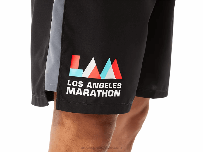 pantalones cortos de 7 pulgadas listos para usar para hombres Asics 4L681344 rendimiento negro