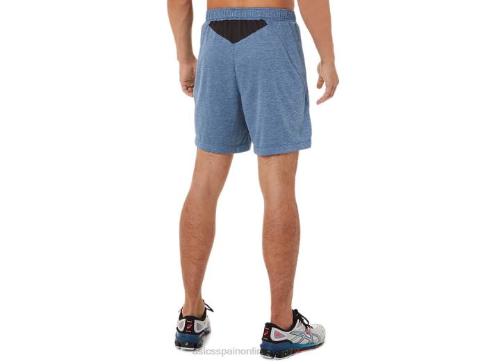 pantalones cortos de 7 pulgadas para hombre Asics 4L681435 gran tiburón brezo