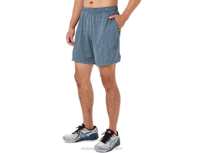 pantalones cortos de 7 pulgadas para hombre Asics 4L681439 brezo de yeso