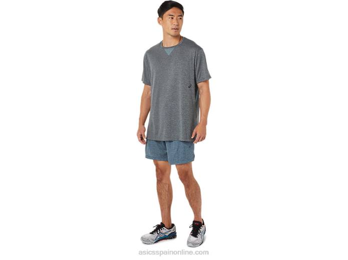 pantalones cortos de 7 pulgadas para hombre Asics 4L681439 brezo de yeso