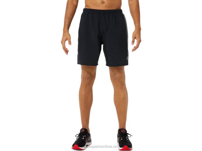 pantalones cortos de 7in para hombre Asics 4L68917 rendimiento negro
