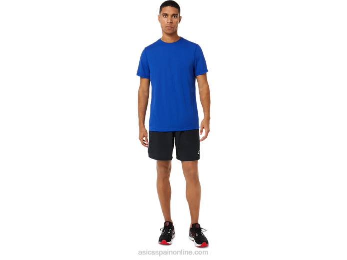 pantalones cortos de 7in para hombre Asics 4L68917 rendimiento negro