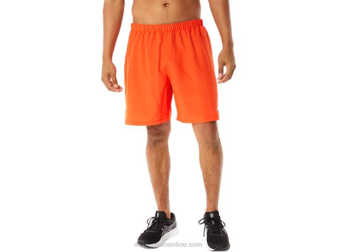 pantalones cortos de 7in para hombre Asics 4L68938 tomate cherry