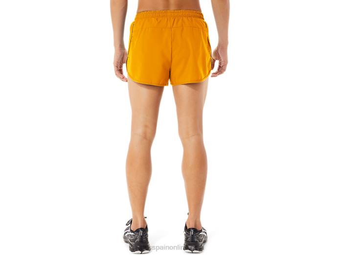 pantalones cortos de hombre divididos Asics 4L681069 ámbar
