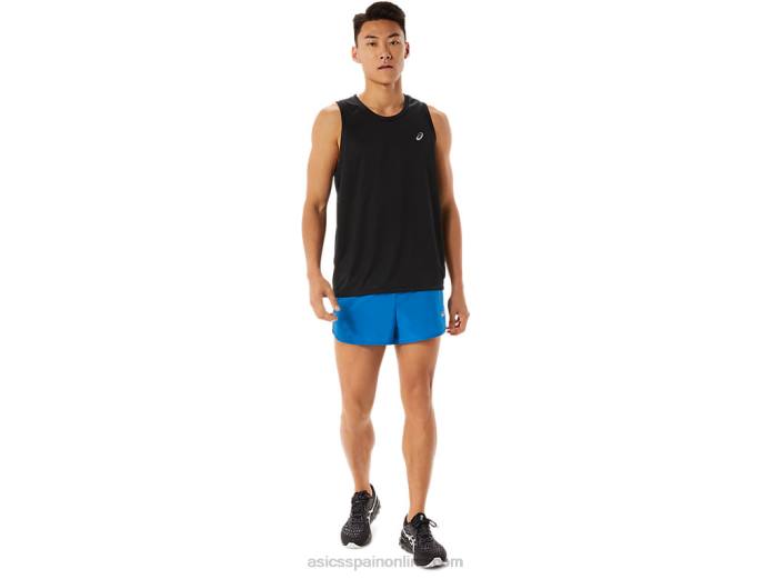 pantalones cortos de hombre divididos Asics 4L681359 unidad de lago