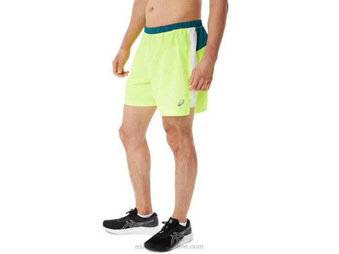 short color block de 5 pulgadas listo para usar para hombre Asics 4L681285 multi