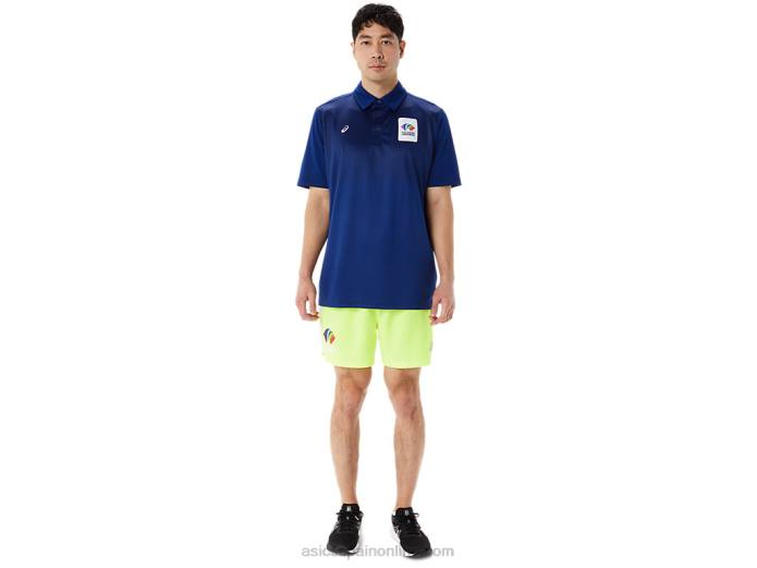 short color block de 5 pulgadas listo para usar para hombre Asics 4L681285 multi