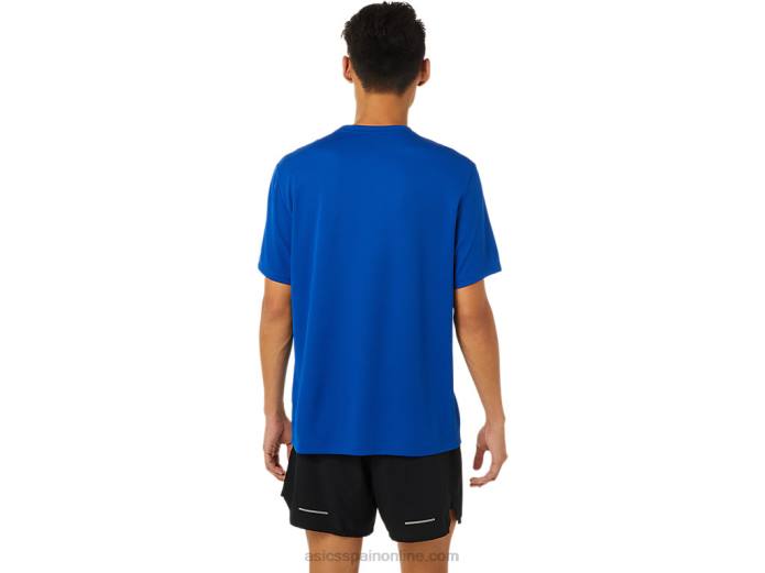 bos ready-set de manga corta para hombre ii Asics 4L681698 azul