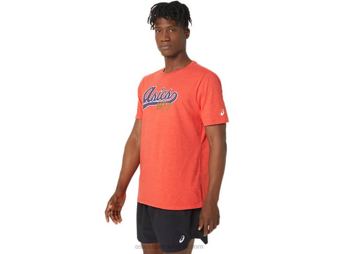 camiseta de béisbol unisex 77 Asics 4L6899 brezo rojo clásico