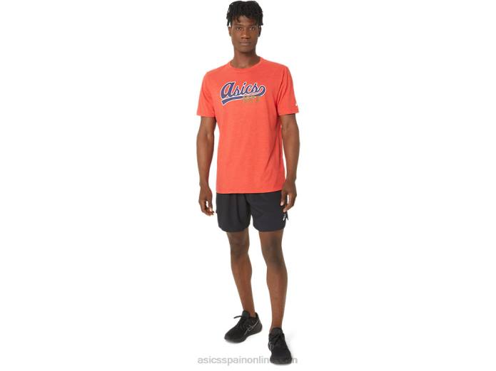 camiseta de béisbol unisex 77 Asics 4L6899 brezo rojo clásico