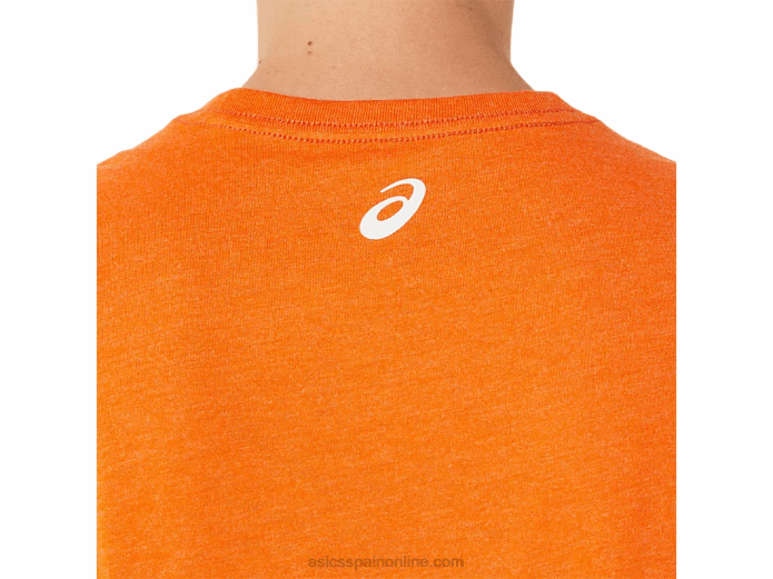 camiseta de manga corta 1977 global sportswear Asics 4L681268 brezo de caléndula