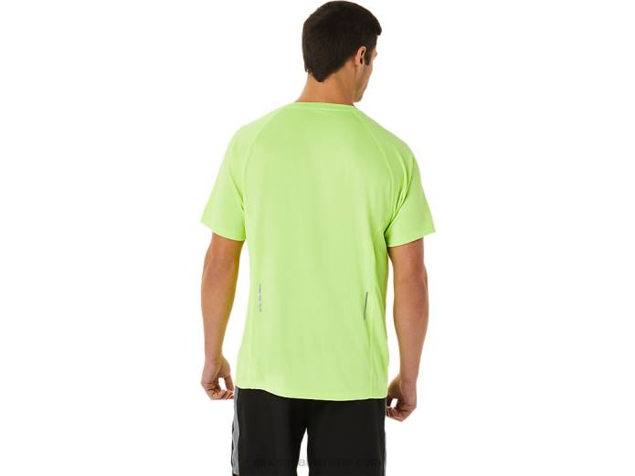 camiseta de manga corta de lyte confeccionada para hombre Asics 4L681453 peligro verde brezo