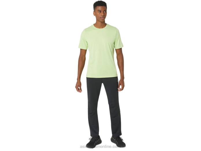 camiseta de manga corta hthr tech para hombre Asics 4L6816 brezo verde lima