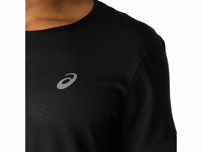 camiseta de manga corta ventilada para hombre Asics 4L681788 rendimiento negro