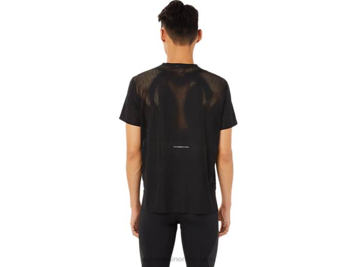 camiseta de manga corta ventilate actibreeze para hombre Asics 4L681390 rendimiento negro