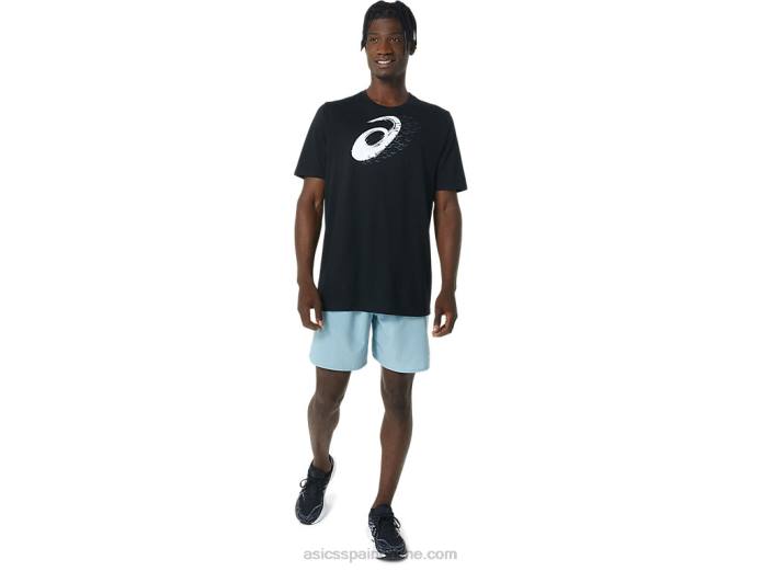 camiseta de murciélagos de halloween Asics 4L68861 rendimiento negro