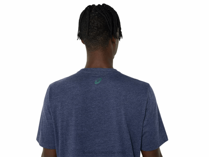 camiseta de trail run de hoja perenne Asics 4L68803 brezo chaquetón