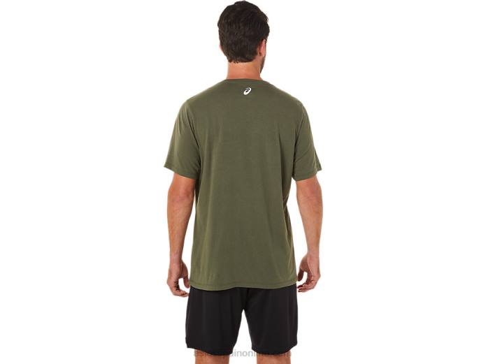 camiseta deportiva de 1977 Asics 4L681654 lienzo de oliva