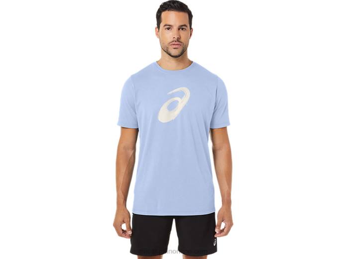 camiseta manga corta pincel Asics 4L68161 cielo suave