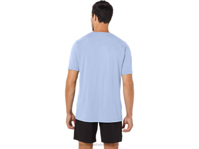 camiseta manga corta pincel Asics 4L68161 cielo suave