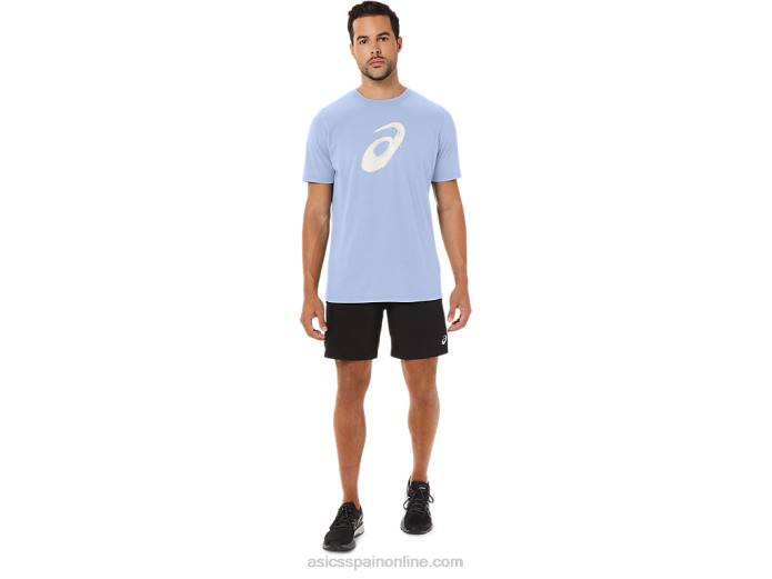 camiseta manga corta pincel Asics 4L68161 cielo suave