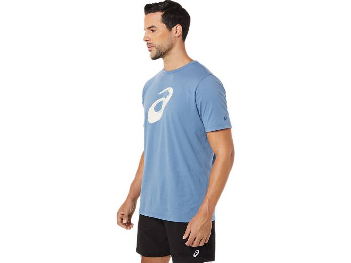 camiseta manga corta pincel Asics 4L681742 tormenta azul