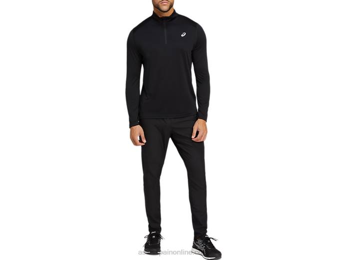 cremallera de 1/4 core para hombre Asics 4L682039 rendimiento negro