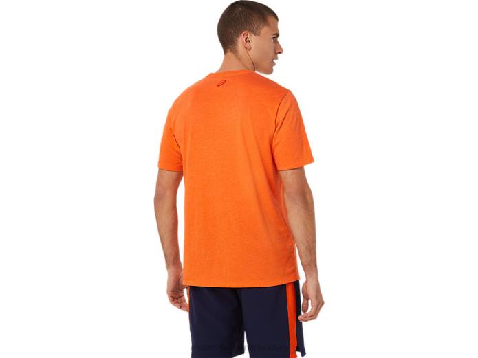 espiral una camiseta lang universal Asics 4L681912 brezo de caléndula