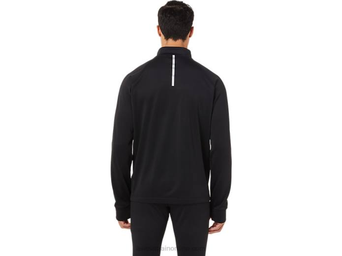 hombre thermopolis invierno 1/2 cremallera Asics 4L681708 rendimiento negro