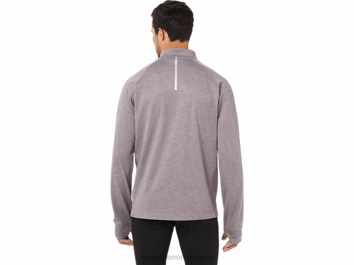hombre thermopolis invierno 1/2 cremallera Asics 4L681711 Brezo profundo de Marte