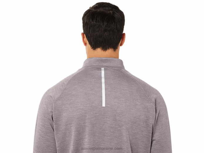 hombre thermopolis invierno 1/2 cremallera Asics 4L681711 Brezo profundo de Marte