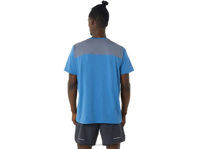 manga corta pr lyte hombre Asics 4L681032 azur/metrópolis