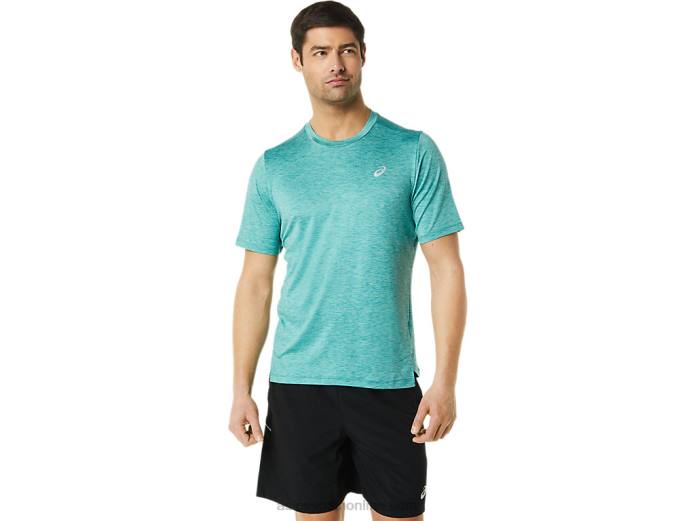 manga corta pr lyte hombre Asics 4L681363 brezo sabio