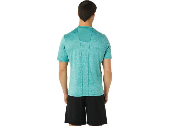 manga corta pr lyte hombre Asics 4L681363 brezo sabio