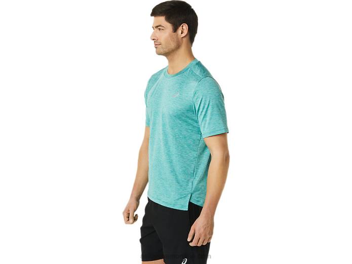 manga corta pr lyte hombre Asics 4L681363 brezo sabio