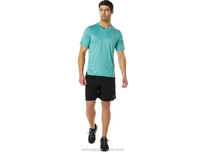 manga corta pr lyte hombre Asics 4L681363 brezo sabio