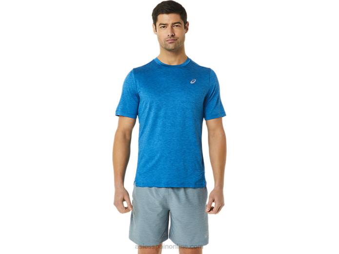 manga corta pr lyte hombre Asics 4L681365 lago drive brezo