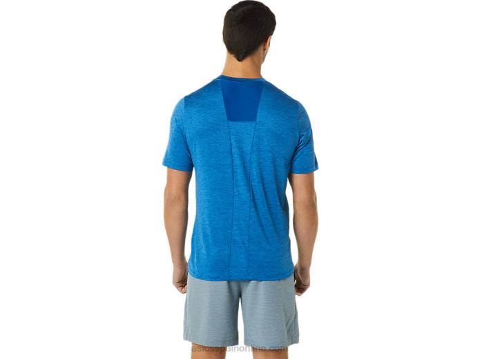manga corta pr lyte hombre Asics 4L681365 lago drive brezo