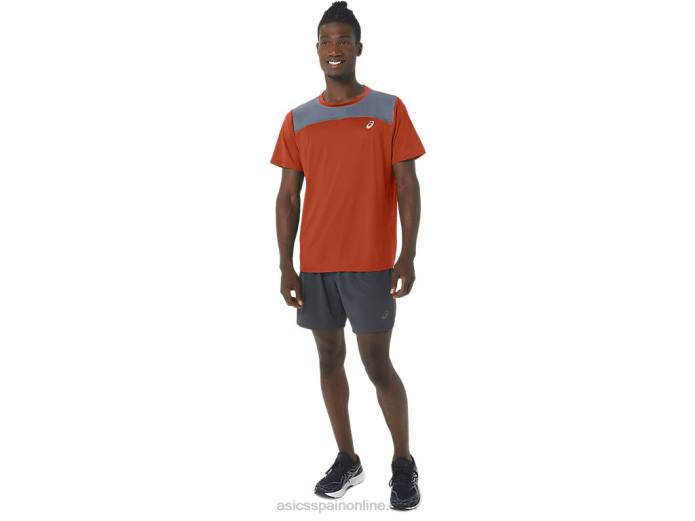 manga corta pr lyte hombre Asics 4L68305 latte de especias