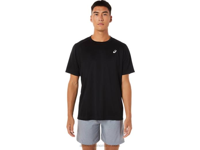 top de manga corta Asics 4L68881 rendimiento negro