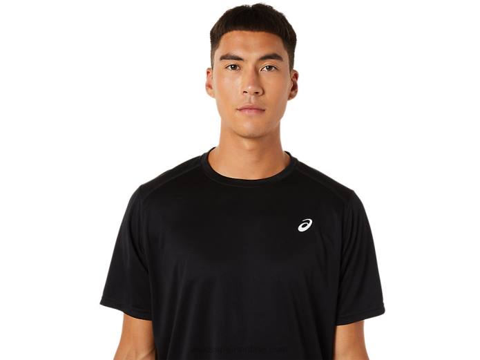 top de manga corta Asics 4L68881 rendimiento negro