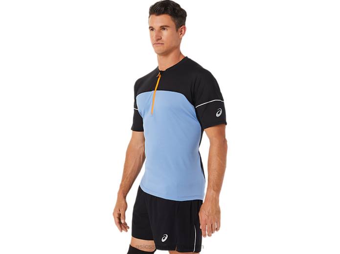 top fujitrail hombre Asics 4L681433 azul armonía/rendimiento negro