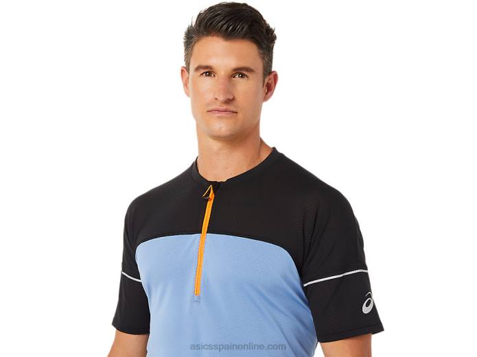top fujitrail hombre Asics 4L681433 azul armonía/rendimiento negro