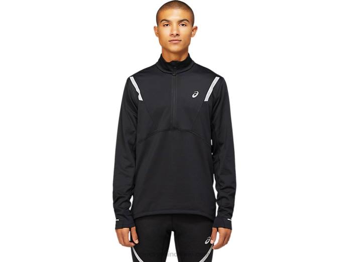 top lite-show winter 1/2 zip hombre Asics 4L681629 rendimiento negro