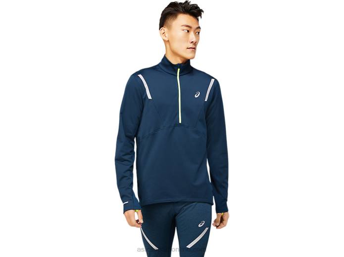 top lite-show winter 1/2 zip hombre Asics 4L681649 azul francés