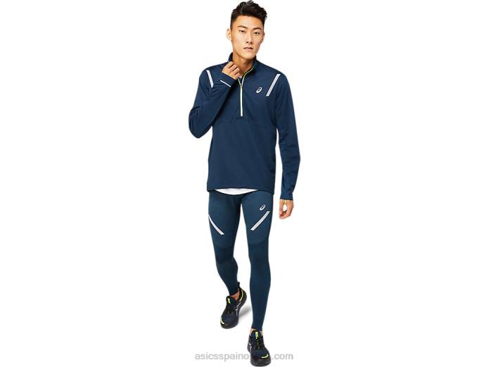top lite-show winter 1/2 zip hombre Asics 4L681649 azul francés