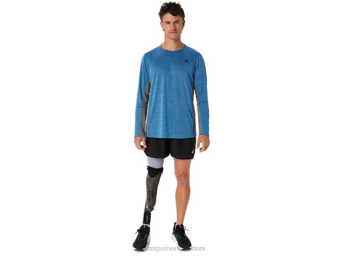 tren de hombre sana manga larga Asics 4L68604 azur/metrópolis